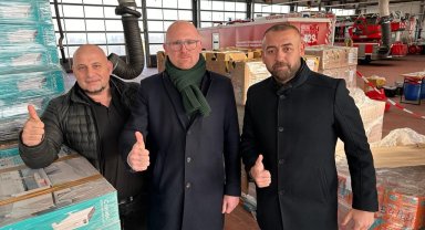 Kardeş şehirlerden Gaziantep'e nakdi ve ayni yardım desteği