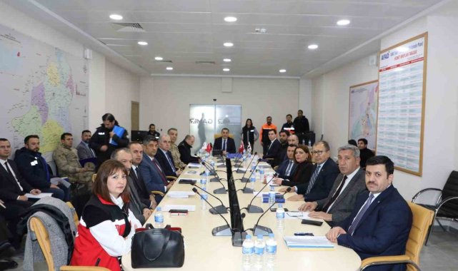 Kars'ta Afet Koordinasyon toplantısı yapıldı