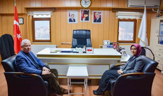 Kaymakam Güneş'ten Başkan Çaylı'ya iade-i ziyaret