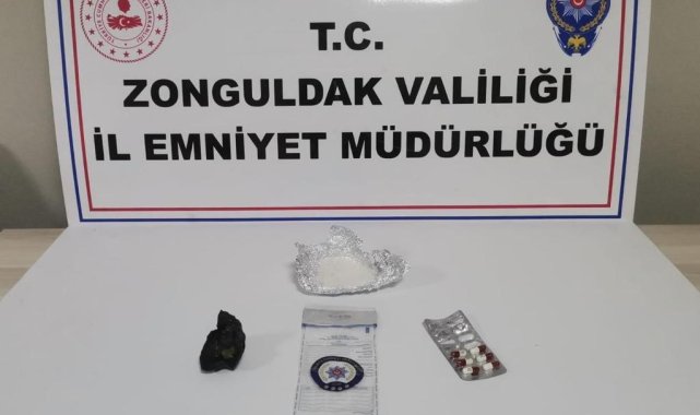 Kdz. Ereğli'de uyuşturucu operasyonu operasyonunda 1 şüpheli tutuklandı