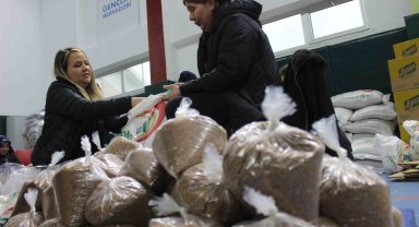 Kırklareli'nden depremzedelere 20 ton kuru gıda ve yağ desteği