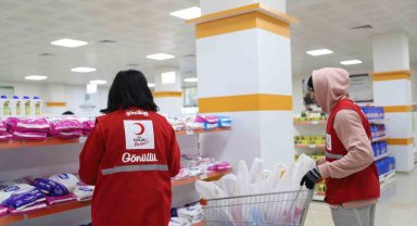 Kızılay deprem bölgesinde sosyal marketler açıyor