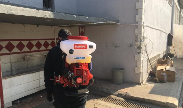 Kocaeli Büyükşehir, deprem bölgesinde salgın riskine karşı önlem alıyor