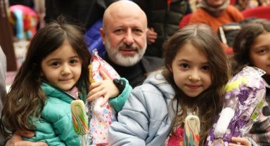Kocasinan'da depremzede çocuklar, sinema keyfi yaşadı