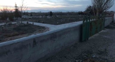 Konya'da toprağa gömülü kadın cesedi bulundu