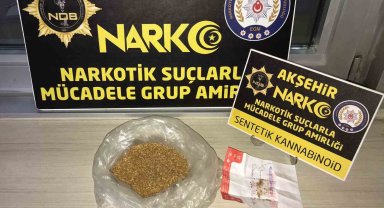 Konya'da uyuşturucu operasyonu: 1 tutuklama