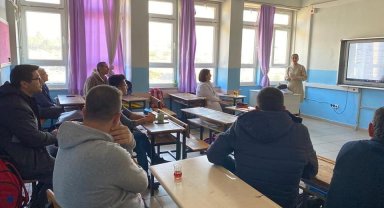 Köyceğiz'de öğretmenler deprem konusunda bilgilendirildi
