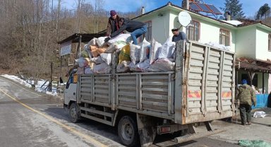 Köylülerden anlamlı destek