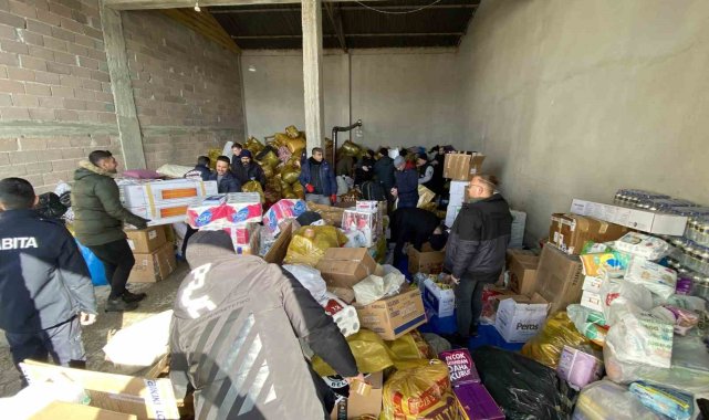 Kulu'nun deprem bölgesine yardımı devam ediyor
