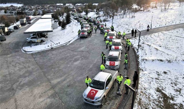 Kütahya OBM deprem bölgesine üçüncü ekibini yola çıkardı