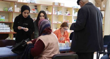 KYK yurdunda depremzedeler için 724 sağlık hizmeti