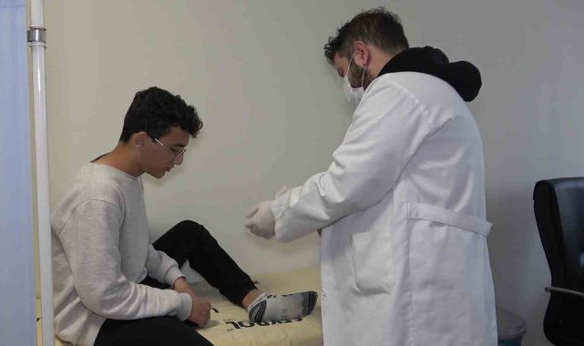 KYK yurtlarında depremzedeler için sağlık hizmeti