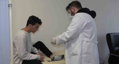 KYK yurtlarında depremzedeler için sağlık hizmeti