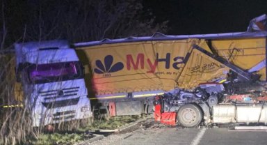 Lüleburgaz'da zincirleme kaza: 2 yaralı
