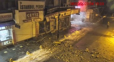 Malatya'da depremin ilk anları polis telsizlerine yansıdı