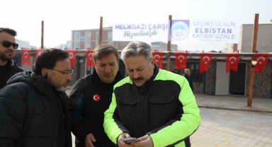 Melikgazi'nin Desteği İle Yapılan Elbistan Melikgazi Çarşı Hizmete Başladı