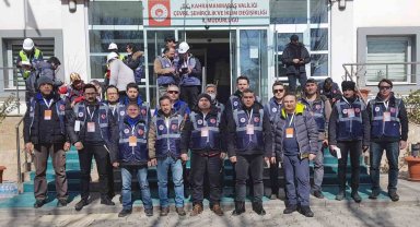 Menteşe Belediye ekipleri hasar tespit çalışmalarına katılıyor