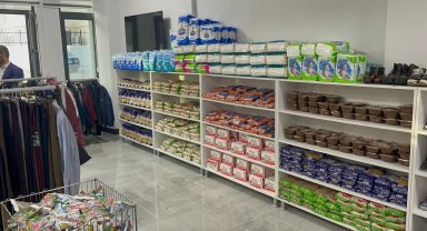 Niğde'de 'sosyal market' depremzedeler için hizmet veriyor