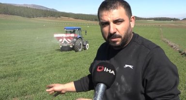 Nurdağı'ndaki çiftçiler asrın felaketine rağmen üretime devam ediyor