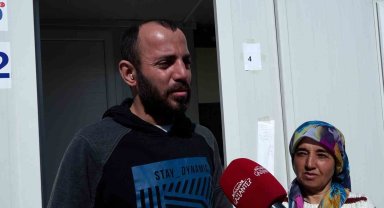 Nurdağı'ndaki konteyner kente aileler yerleştiriliyor