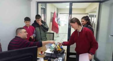 Ortaokul öğrencilerinden anlamlı çalışma