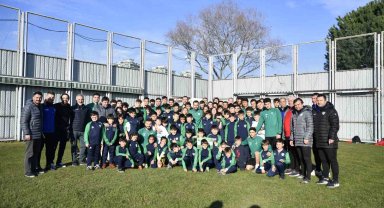 Sercan Yıldırım, Bursaspor'u ziyaret etti