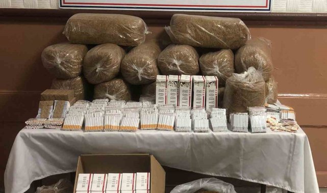 Söke'de kaçak sigara operasyonu
