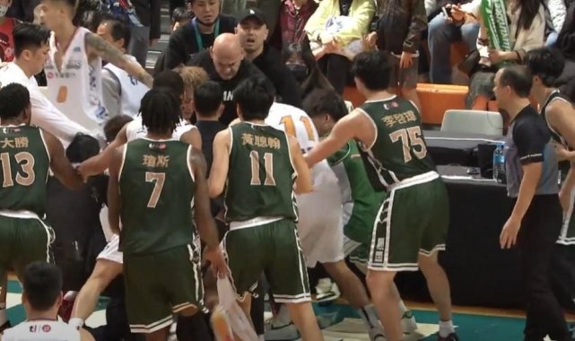 Tayvan Basketbol Ligi'nde dev kavga