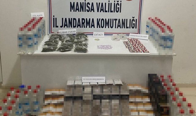 Tekel bayisine uyuşturucu baskını