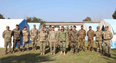 TSK deprem bölgesinde NATO ile çalışmalara devam ediyor
