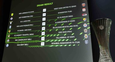 UEFA Avrupa Konferans Ligi'nde Başakşehir ve Sivasspor'un rakipleri belli oldu