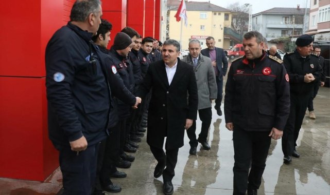 Vali Atay'dan kahramanlara teşekkür
