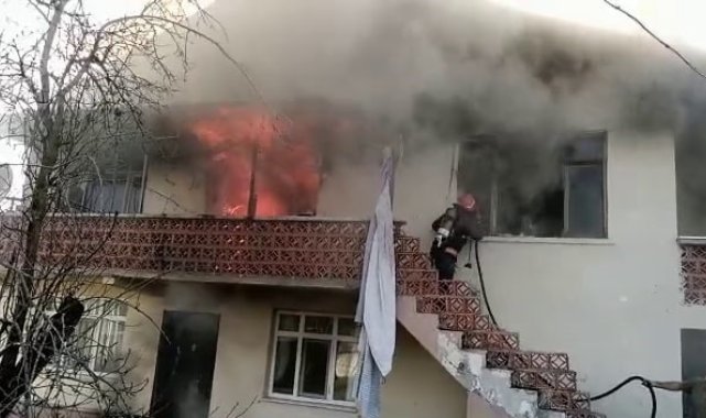 Yangında hayatını kaybetmişti, son yolculuğuna uğurlandı