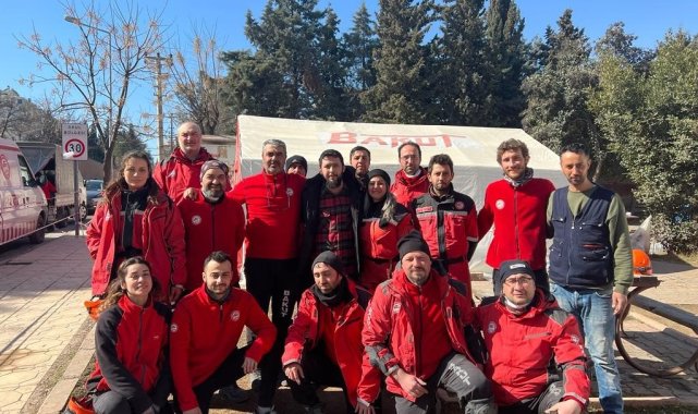 Yorgun düşen kurtarıcıya moral ziyareti