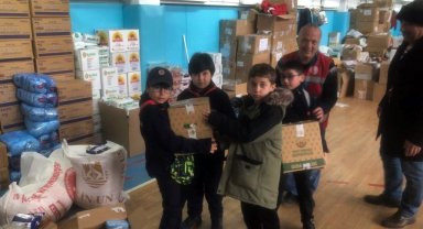 Yozgat'ta öğrenciler depremzede çocuklara oyuncaklarını gönderdi