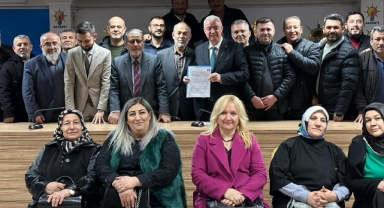 AK Parti İl Başkanı Abidin Çağlayan Başvurusunu Yaptı