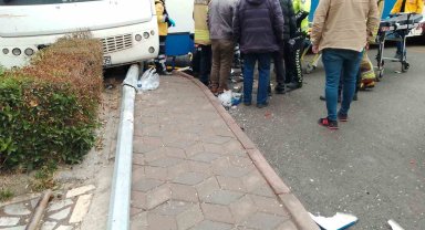 Başkent'te EGO otobüsü minibüs ile çarpıştı: 4 yaralı