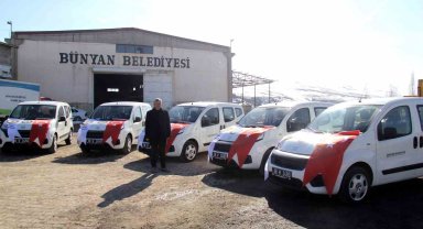 Bünyan Belediyesi araç filosu büyümeye devam ediyor
