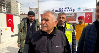 Büyükkılıç: "Kayseri, canla başla Kahramanmaraşlı canlarımızın yanında"