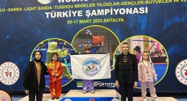 Büyükkılıç'tan Büyükşehir'in Türkiye Şampiyonu sporcusu minik Mira'ya tebrik