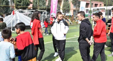 Büyükşehir Spor A.Ş.'den depremzede çocuklara 'spor terapisi'