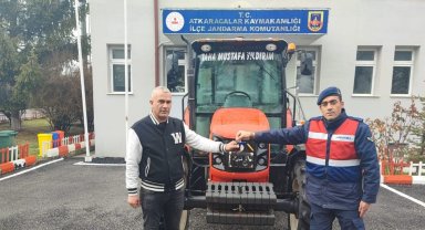 Çankırı'da çalınan traktör Konya'da bulundu