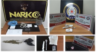 Çankırı'da uyuşturucu operasyonunda 4 tutuklama