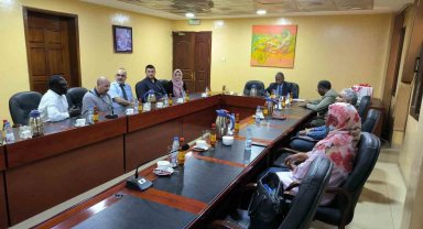 Görme engelli üniversite personeli Erasmus projesi ile Sudan'a gitti