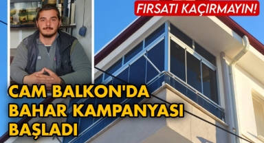 İmaret Alüminyum'dan Cam Balkon Bahar Kampanyası