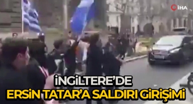İngiltere’de, KKTC Cumhurbaşkanı Tatar’ın konvoyuna saldırı girişimi