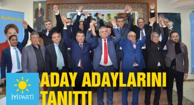 İYİ Parti Aday Adaylarını Tanıttı