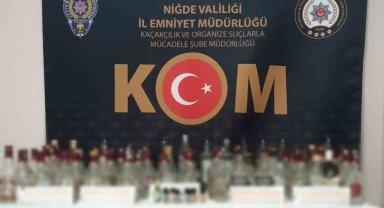 Kaçak içki üretimi operasyonu: 1 tutuklama