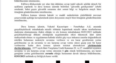 Kayserispor - Fenerbahçe maçına misafir takım taraftarı girebilecek