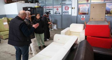 Keçiören Belediyesinden 500'den fazla aileye ev eşyası desteği